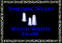 Wicked Wed Site award.
